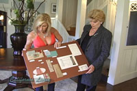 Aprilanne with 2007 Showcase president Alma O'Malley